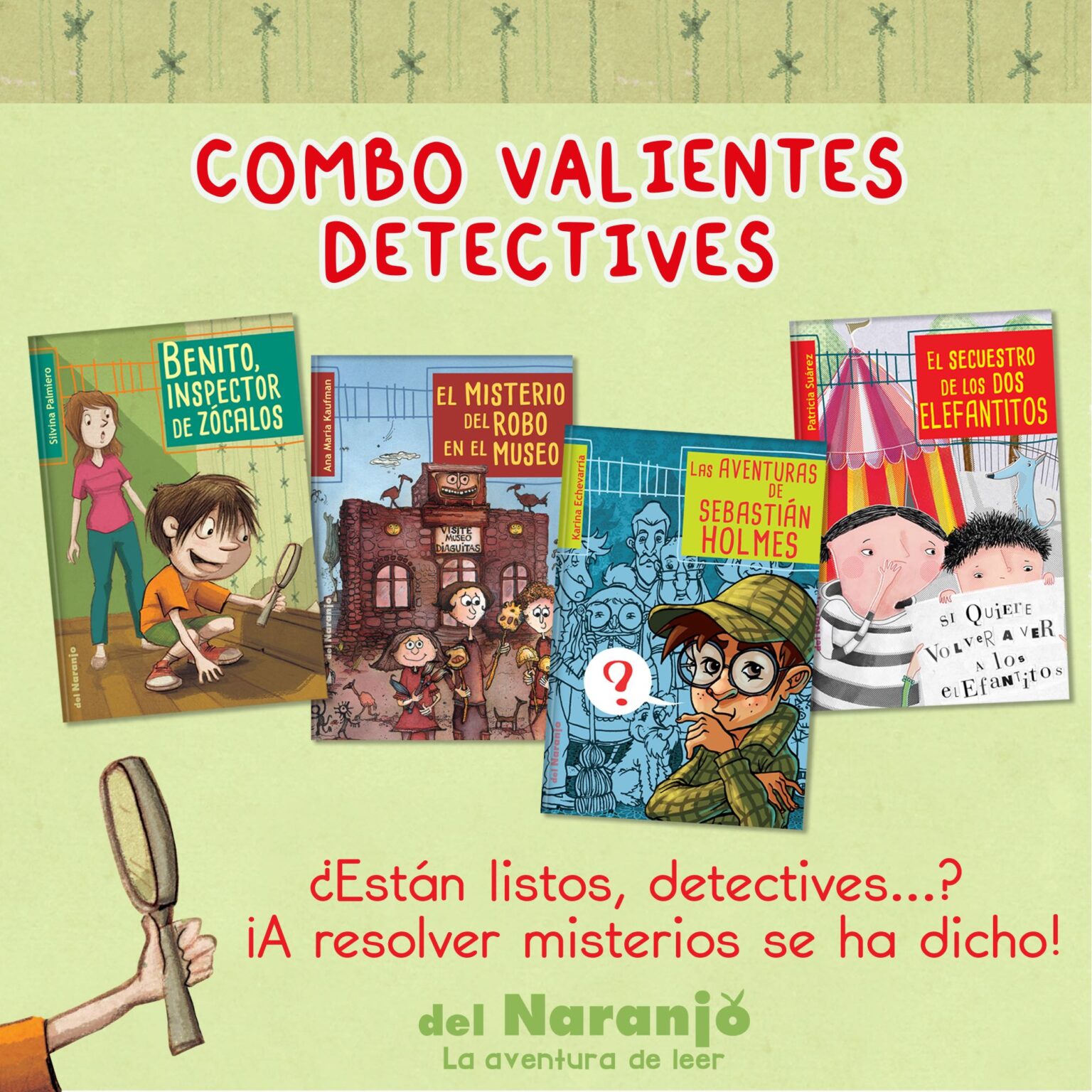 Combo Valientes detectives